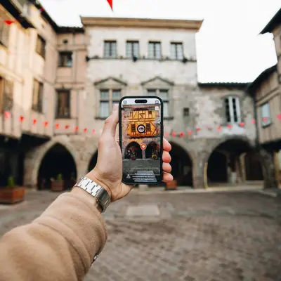 Découvrir la bastide en réalité augmentée