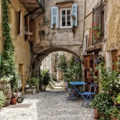 Flâner dans le village