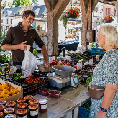 Se retrouver au marché