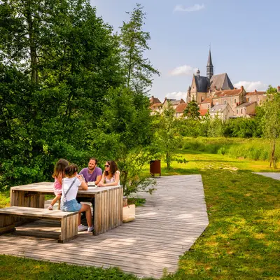 Pique-niquer au bord de l’Indrois