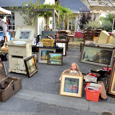 Chiner aux Puces de Montsoreau