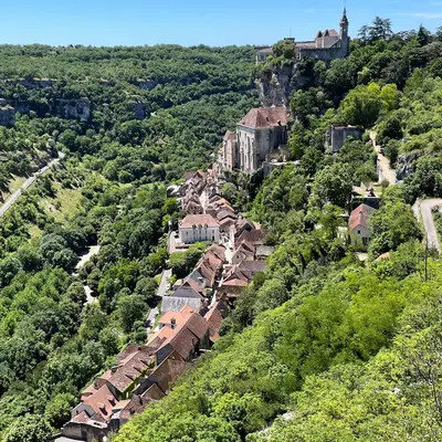 Admirer Rocamadour depuis L’Hospitalet