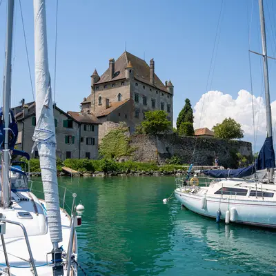 Vue depuis le port des pêcheurs