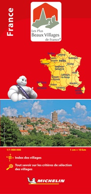 Carte Michelin "Les Plus Beaux Villages de France"