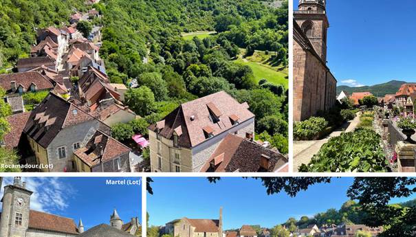 Beaulieu-sur-Dordogne, Bergheim, Martel et Rocamadour rejoignent 