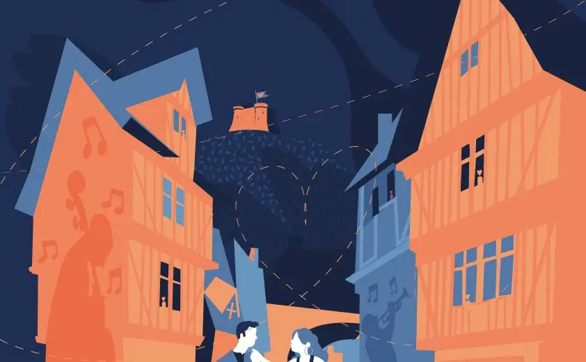 image de La Nuit Romantique dans Les Plus Beaux Villages de France