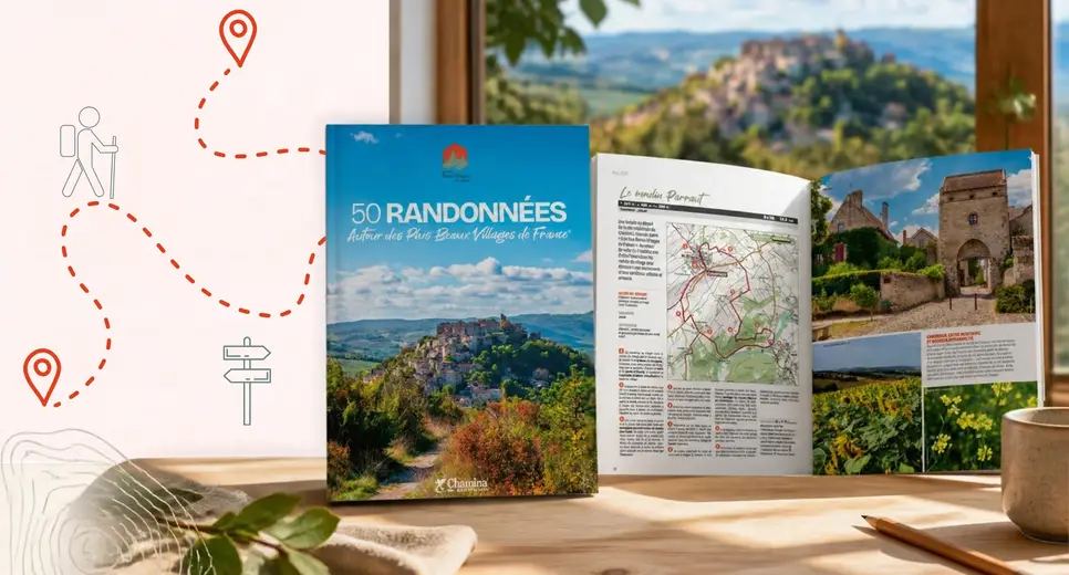 image de 50 randonnées dans Les Plus Beaux Villages de France