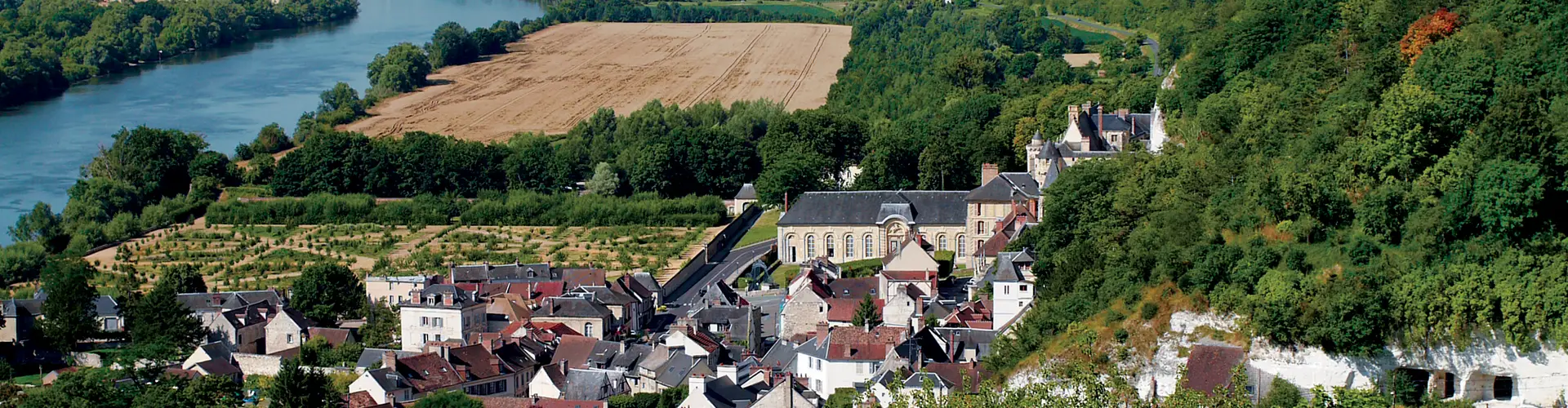 Vue sur La Roche-Guyon
