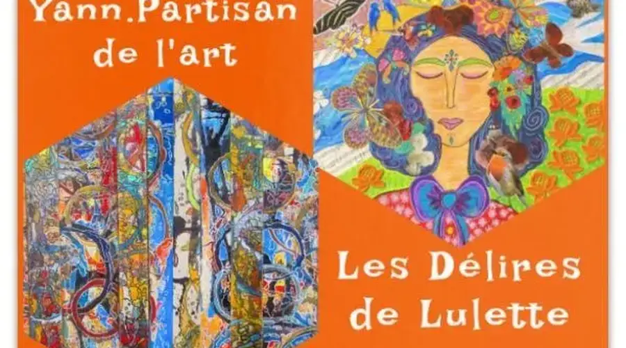 Exposition Les Délires de Lulette et Yann Partisan de l'Art