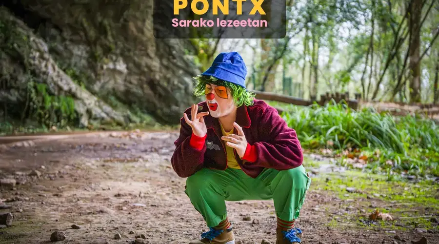 Visite spéciale avec le clown Pontx