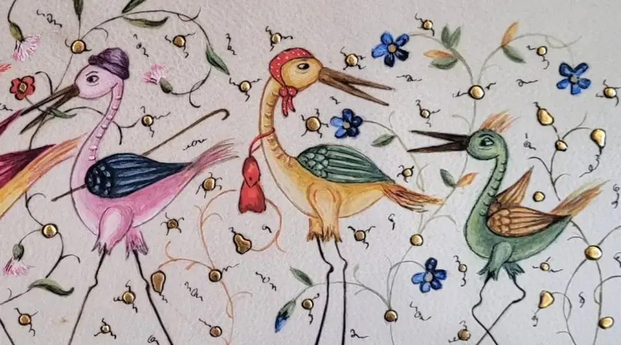 Expositions d'enluminures d'Annie Bouyer