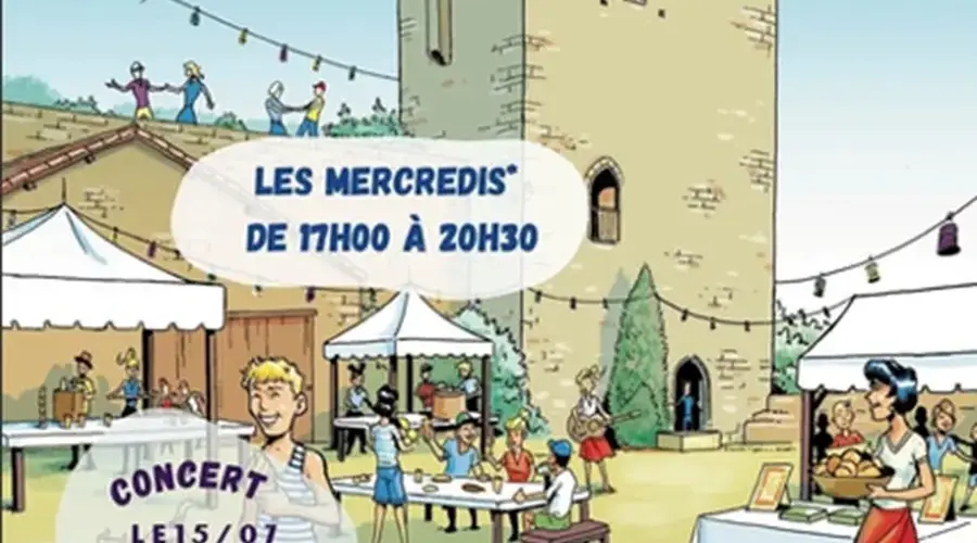 Marché de producteurs de pays à Capdenac le haut