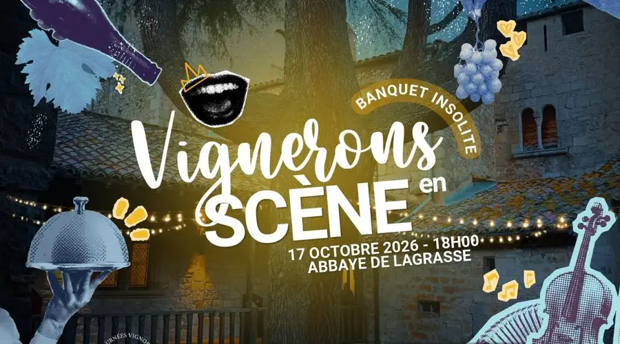 VES 2026 - LE BANQUET INSOLITE - VIGNERONS EN SCÈNE À LAGRASSE
