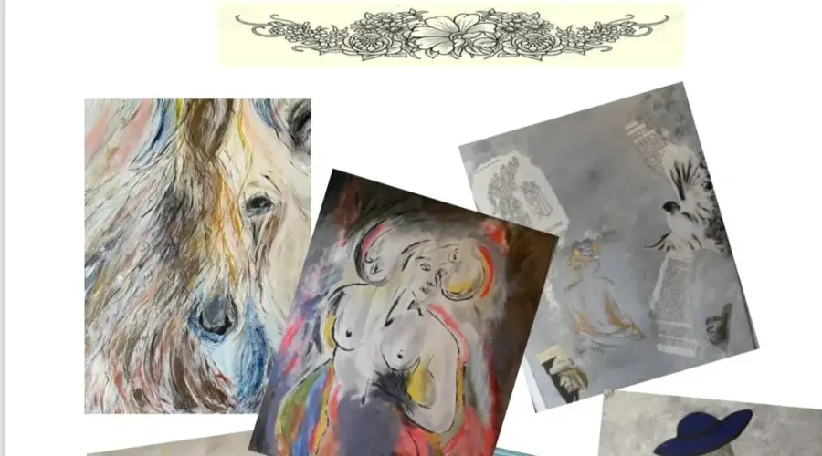 Exposition de peintures de Claudie Goemaere à Capdenac le haut