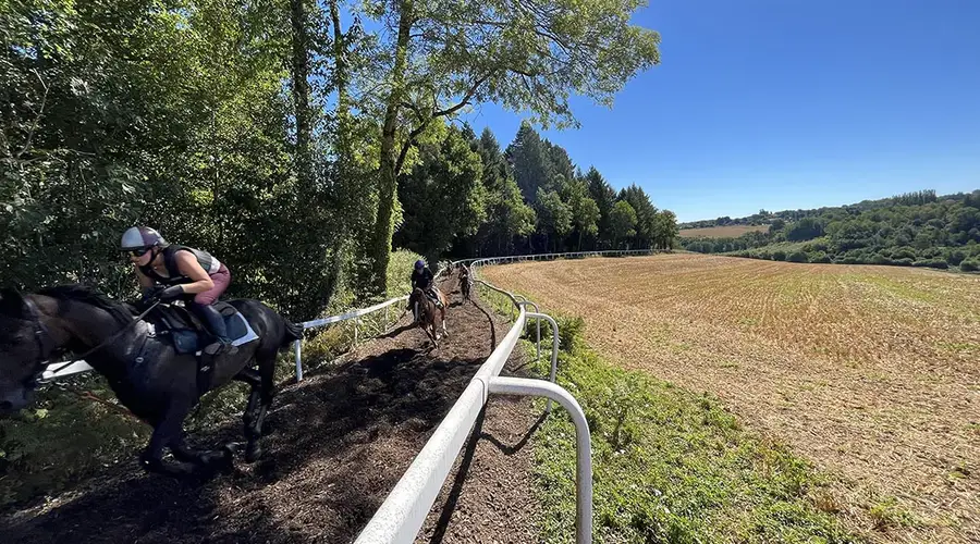 Dans la peau d'un jockey