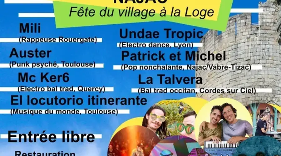 Fête de Najac à la Loge