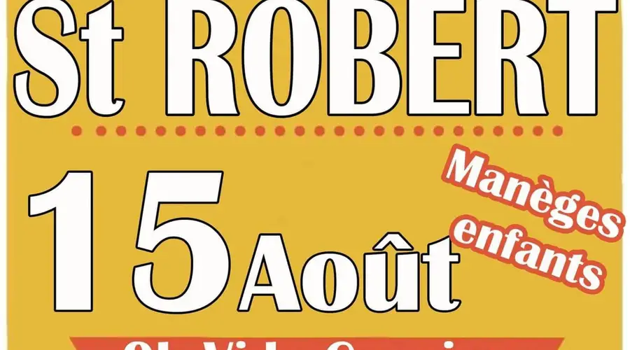 Vide grenier à Saint-Robert