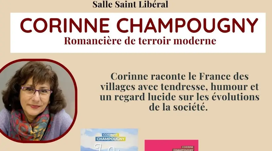 Café littéraire avec Corinne CHAMPOUGNY