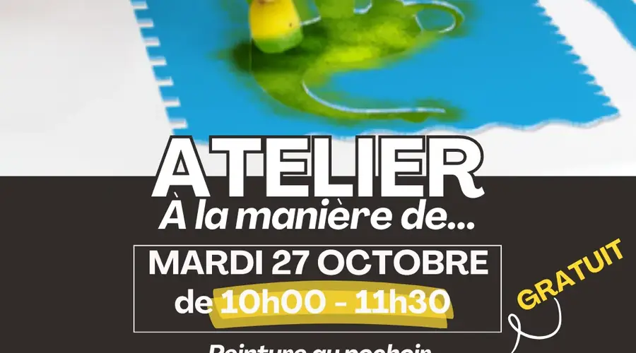 Atelier Créatif « A la manière de ... » à la Bibliothèque de Capdenac
