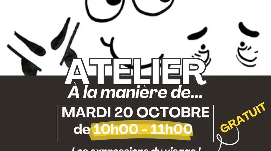 Atelier Créatif « A la manière de ... » à la Bibliothèque de Capdenac