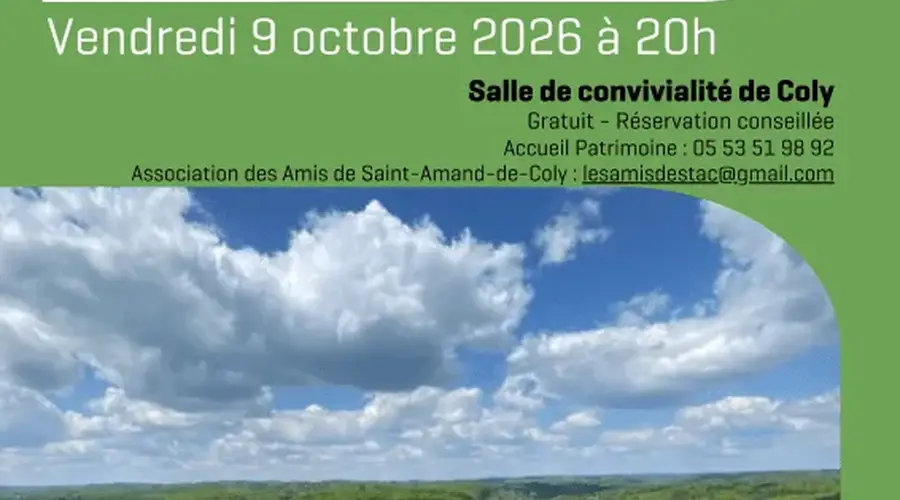 Conférence illustrée - A la découverte des paysages de la vallée de la Vézère