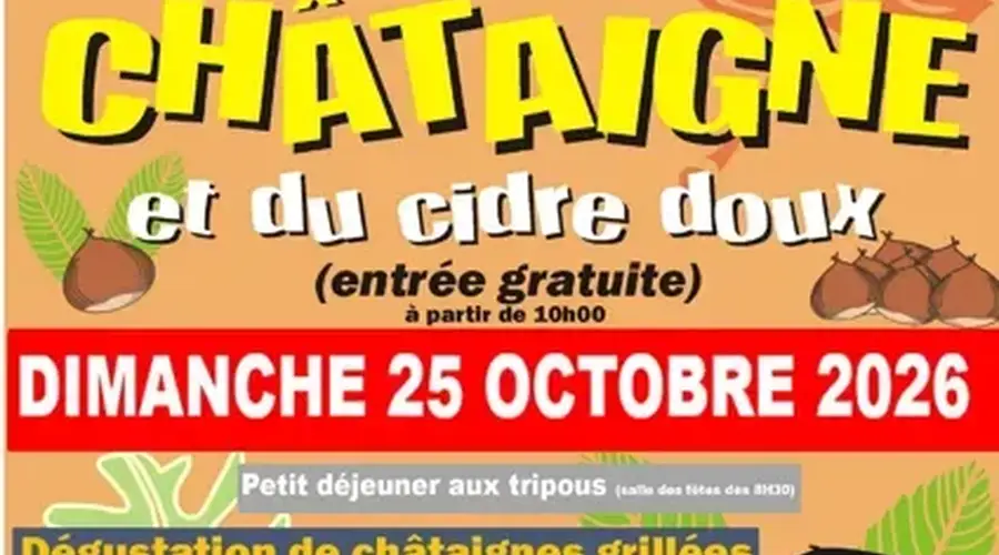 Fête de la châtaigne et du cidre doux