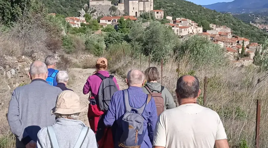 LES BALADES DU CONFLENT : "VISITE DU VILLAGE ET DE L'ÉGLISE D'EUS"