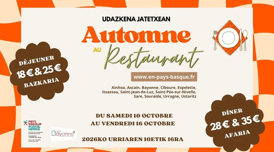 Automne au restaurant