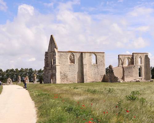 Vestiges de l'abbaye cistercienne des Châteliers
