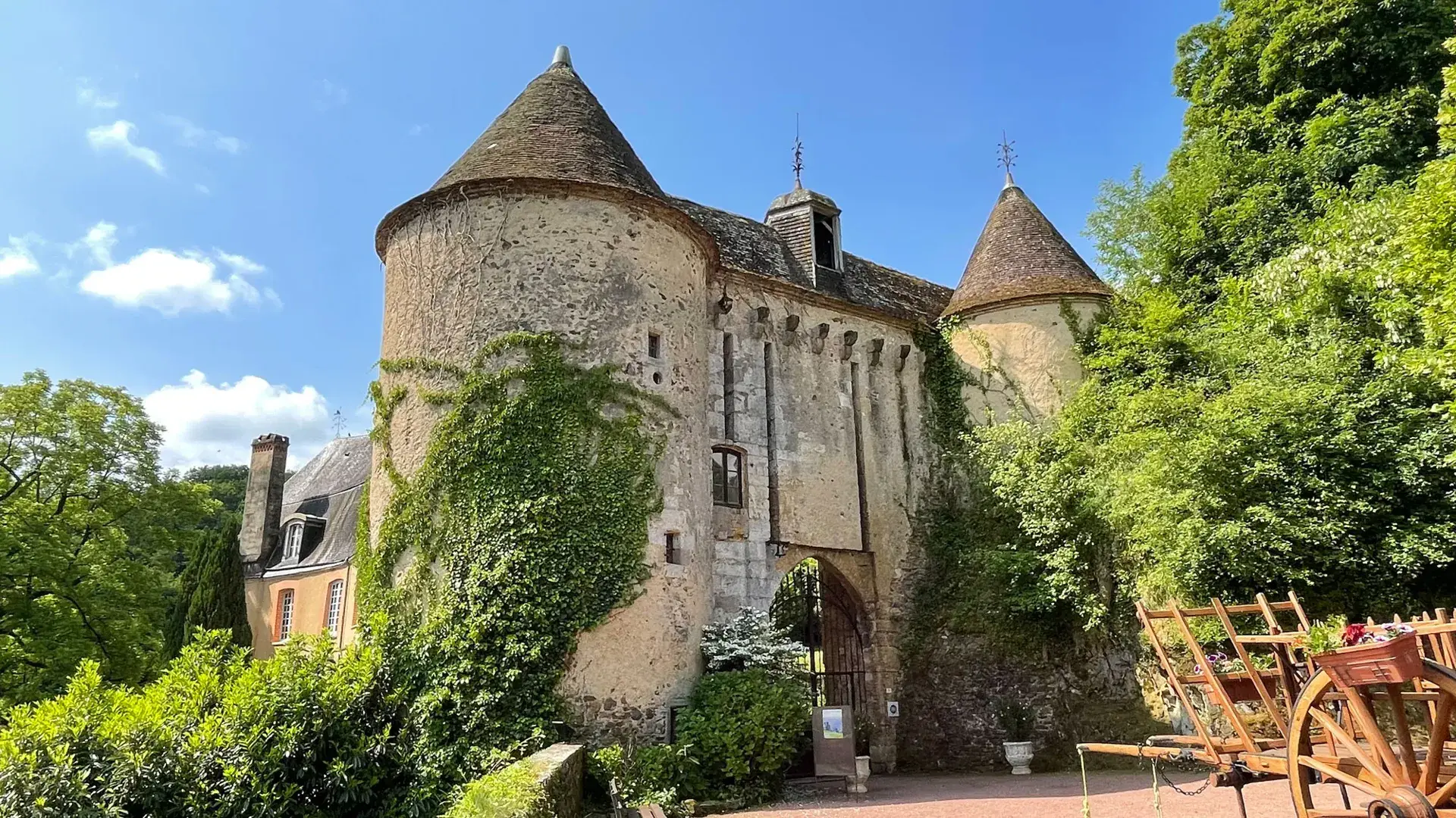 Gargilesse-Dampierre, château
