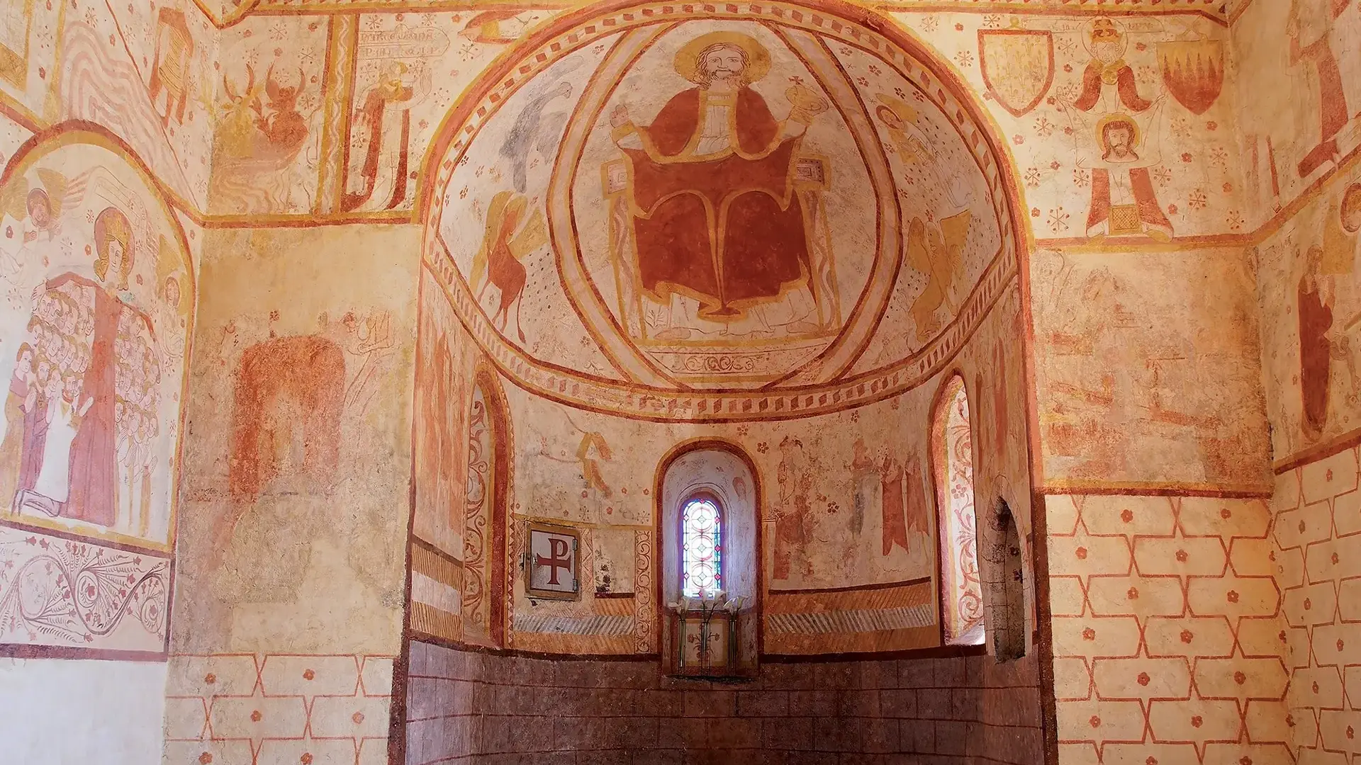 Saint-Céneri-le-Gérei peintures église