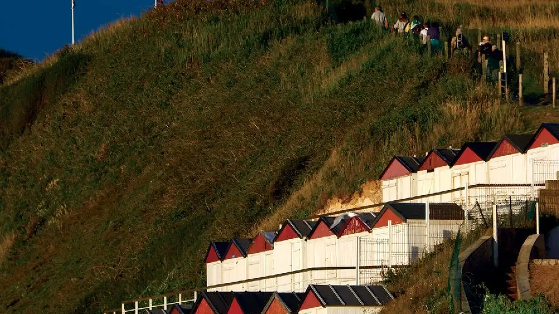 Veules-les-Roses cabines plage