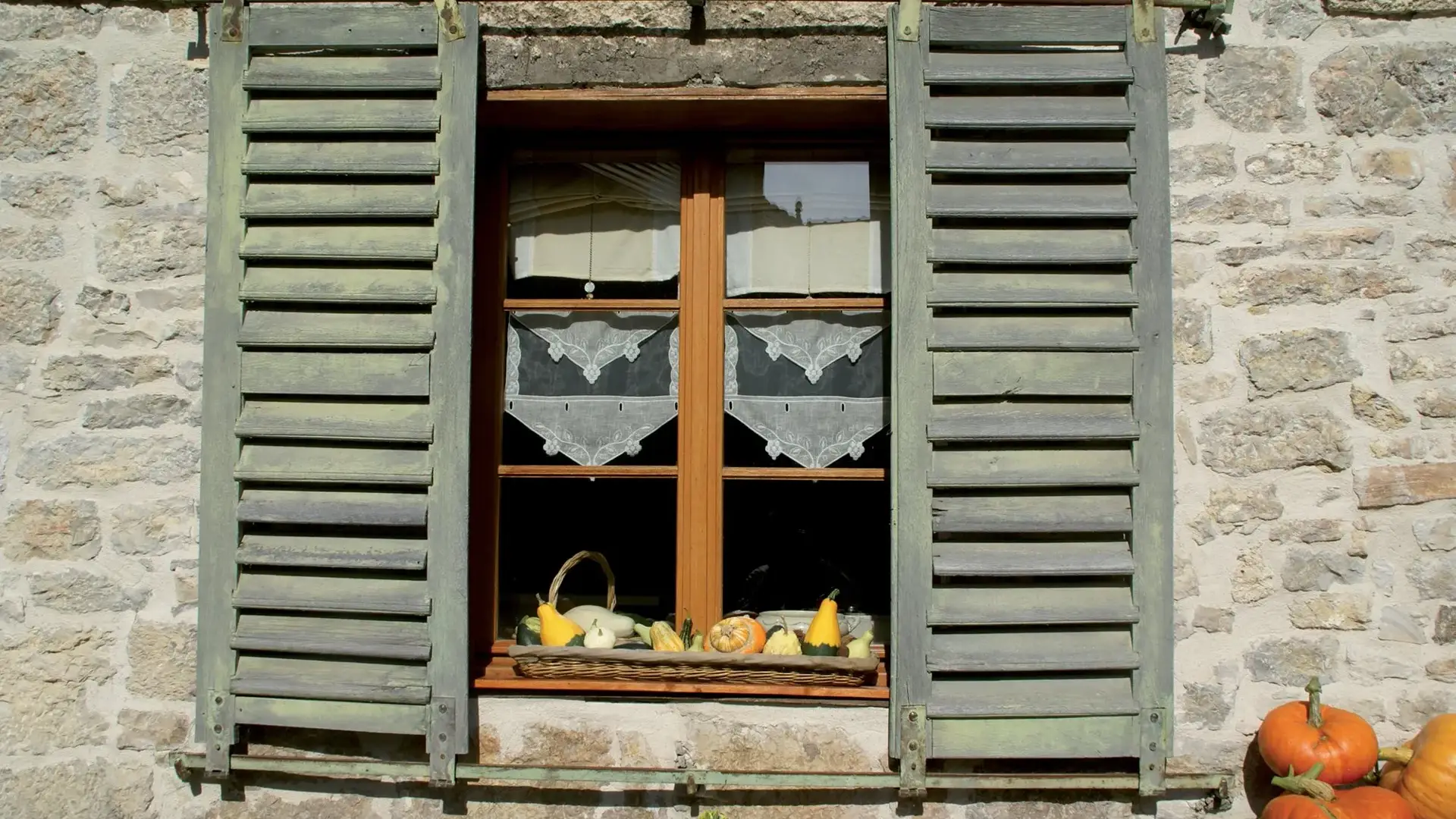 Lods volets citrouille