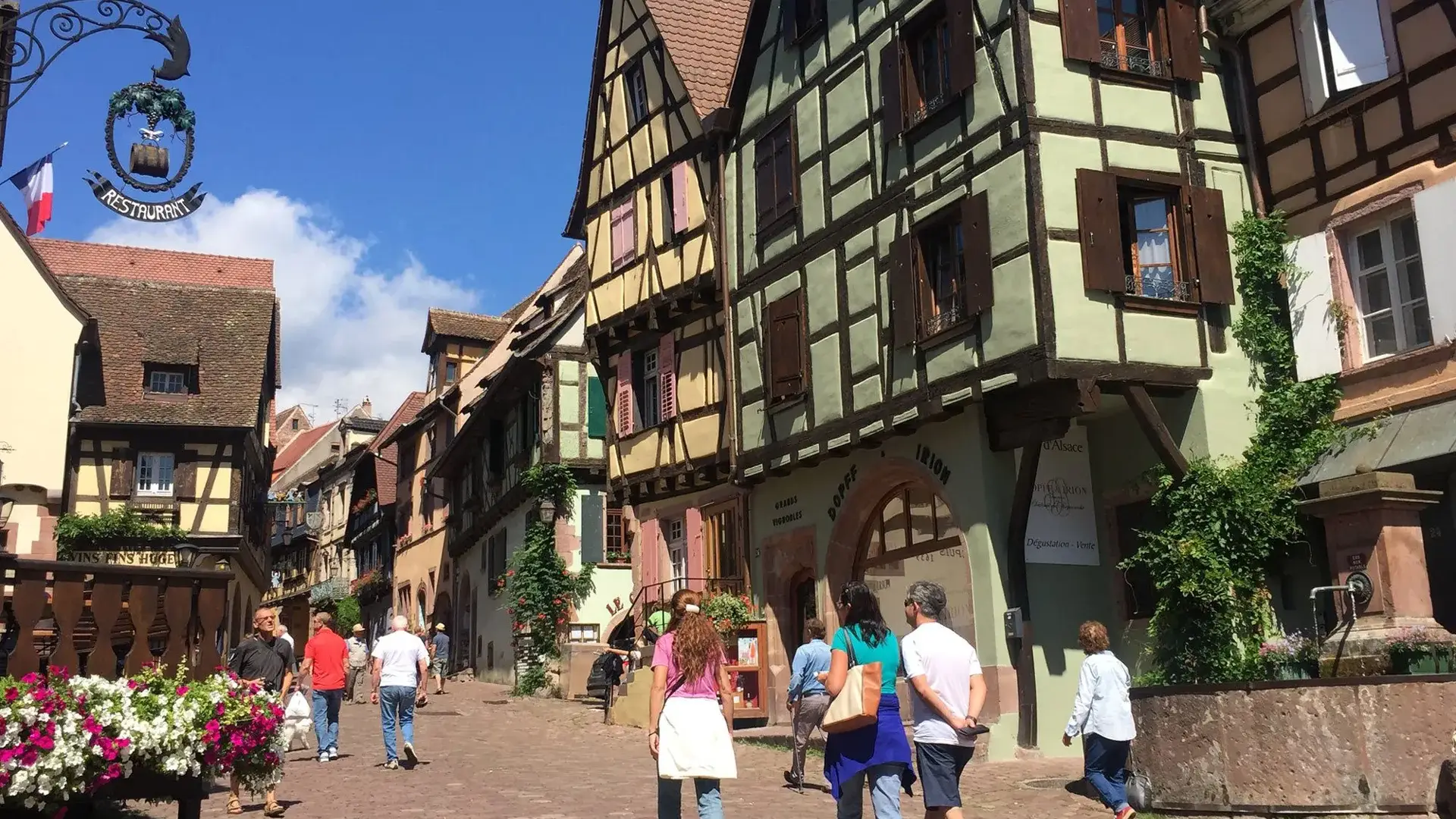 Riquewihr ambiance rue