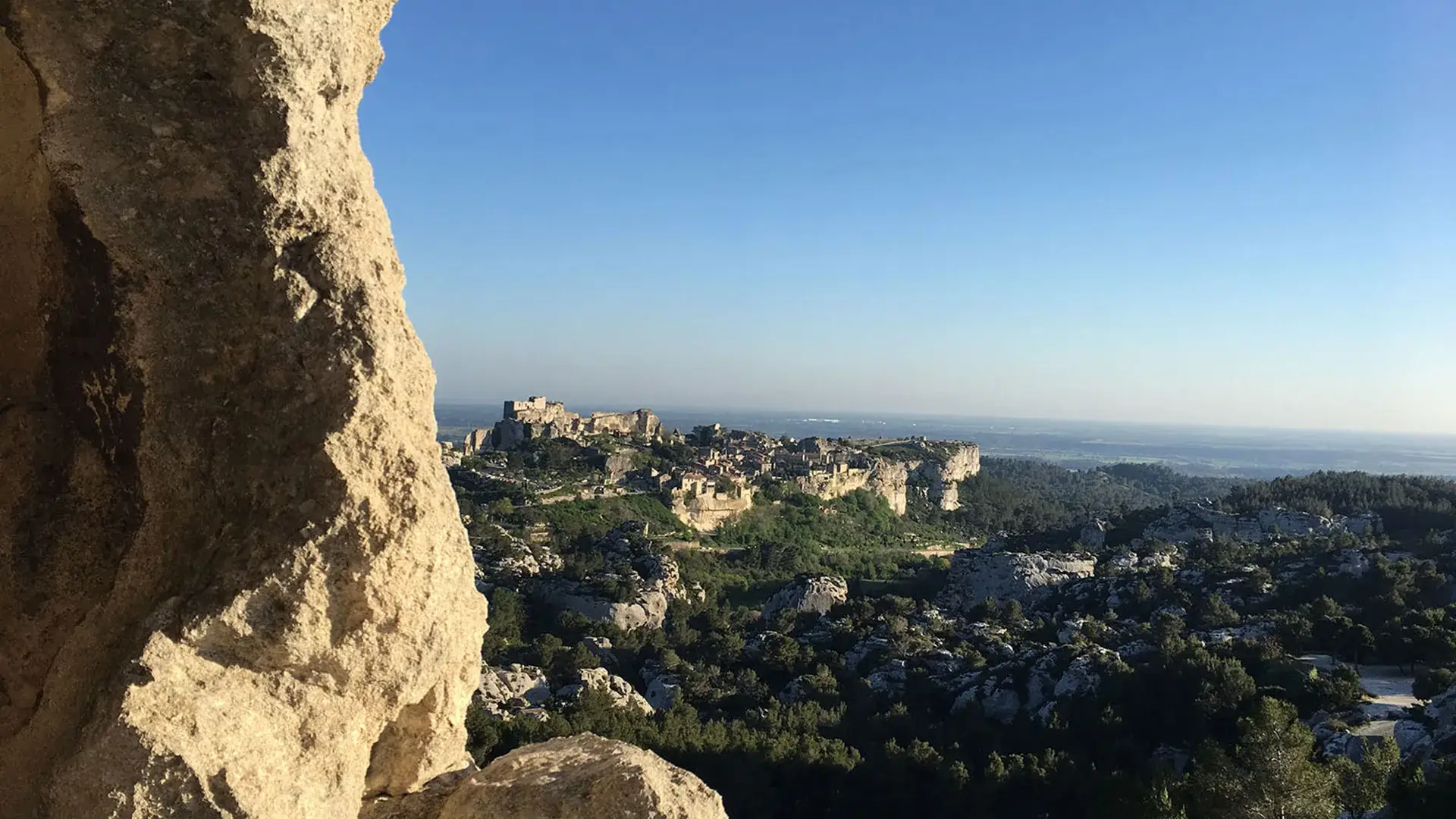 Les Baux-de-Provence, vue du rocher