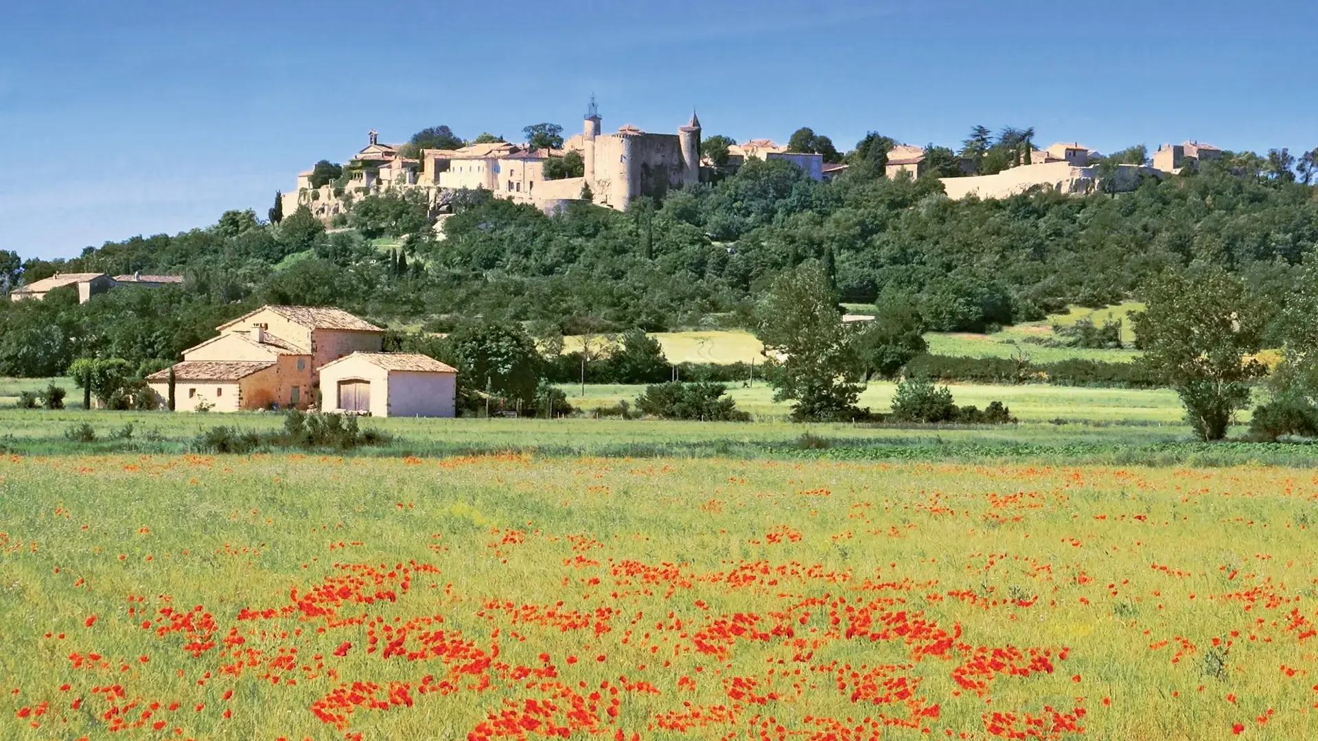 Lussan vue générale