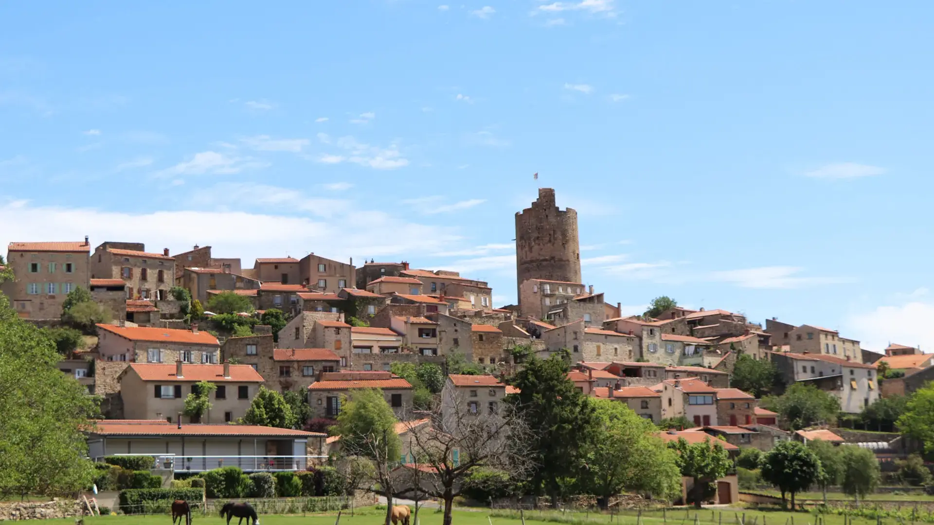 Montpeyroux, vue d'ensemble
