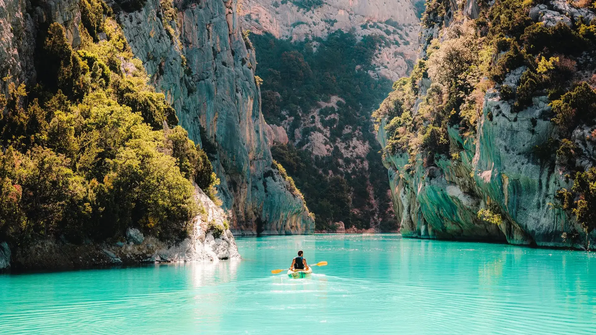 Moustiers-Sainte-Marie canoë Verdon