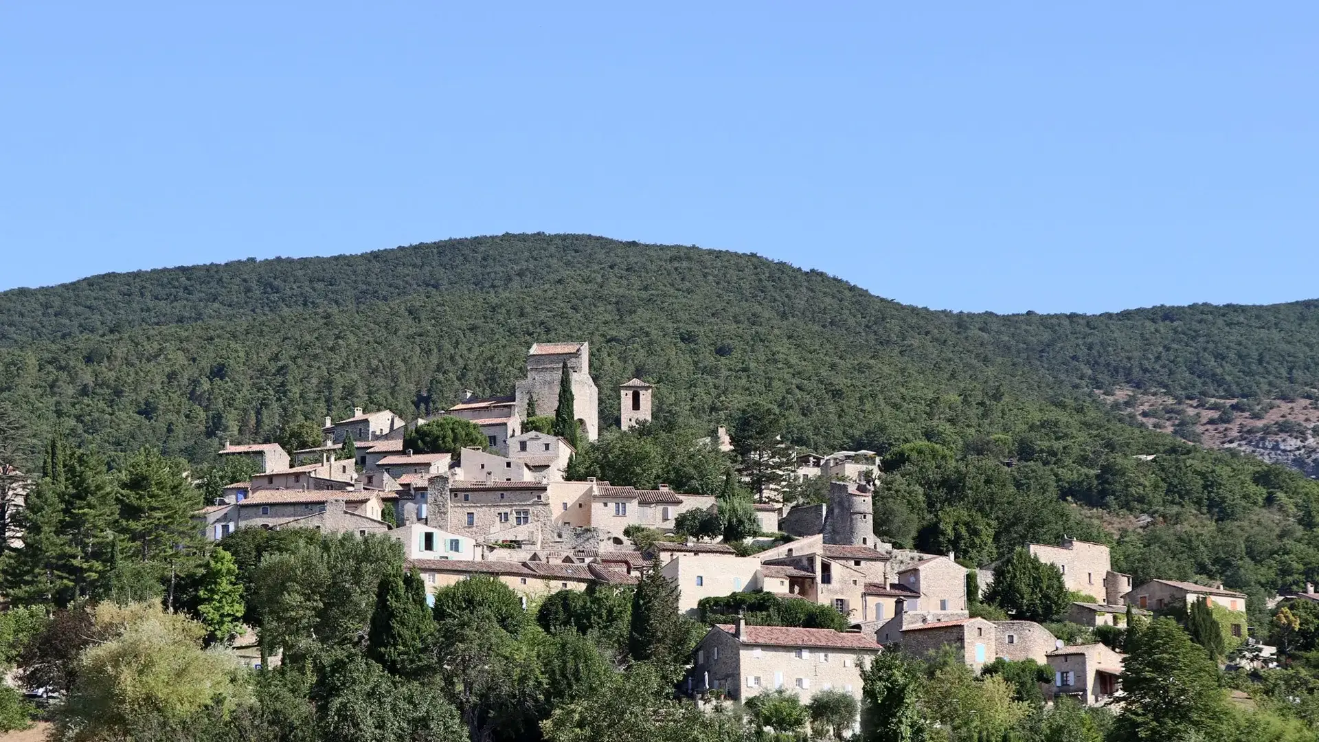 Le Poët-Laval vue village