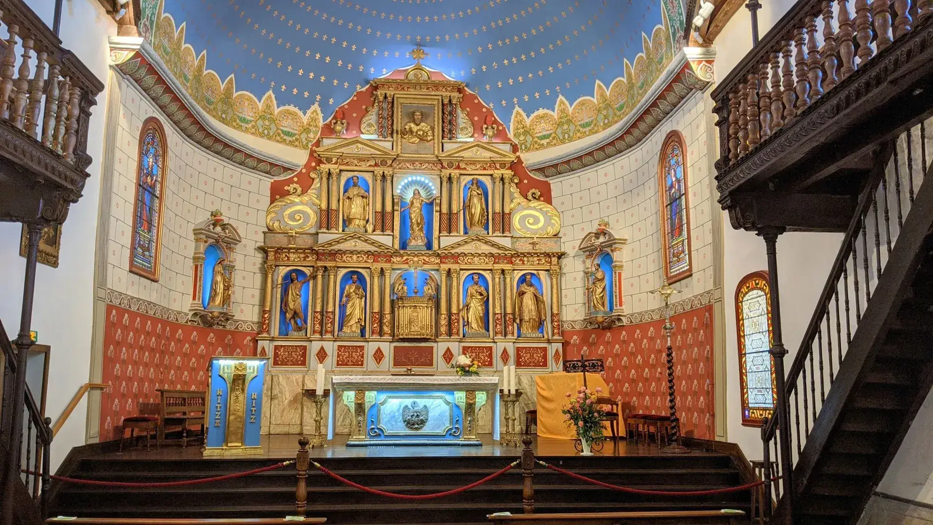 Ainhoa retable église