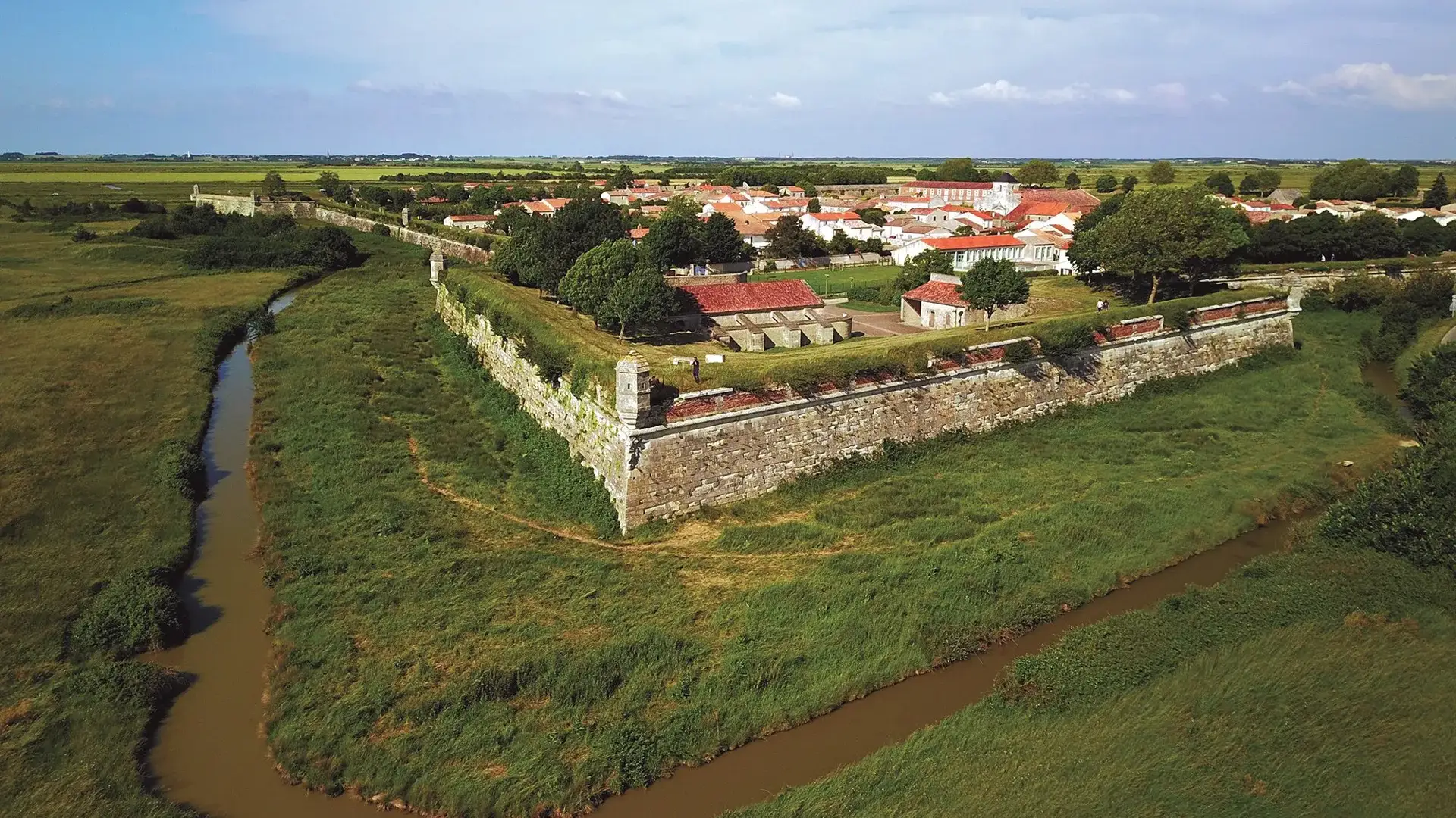 Brouage vue d'ensemble