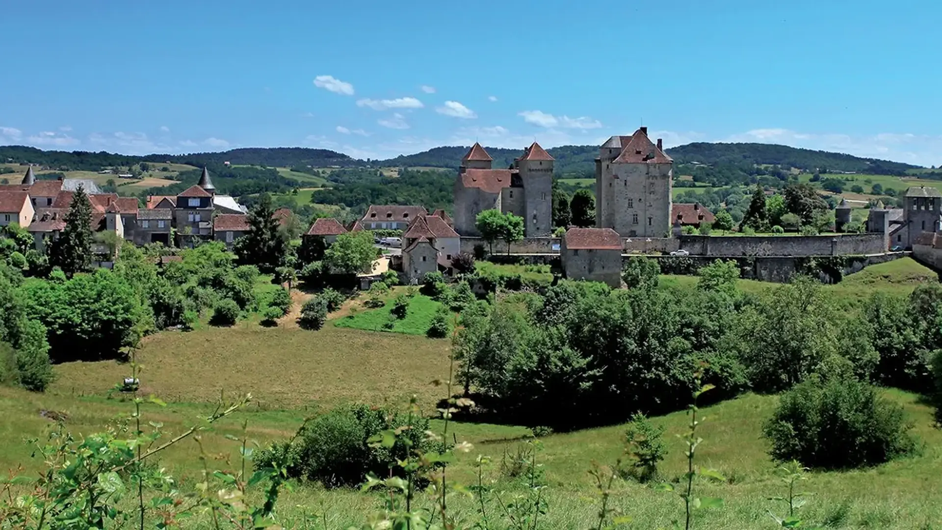 Curemonte, vue panoramique