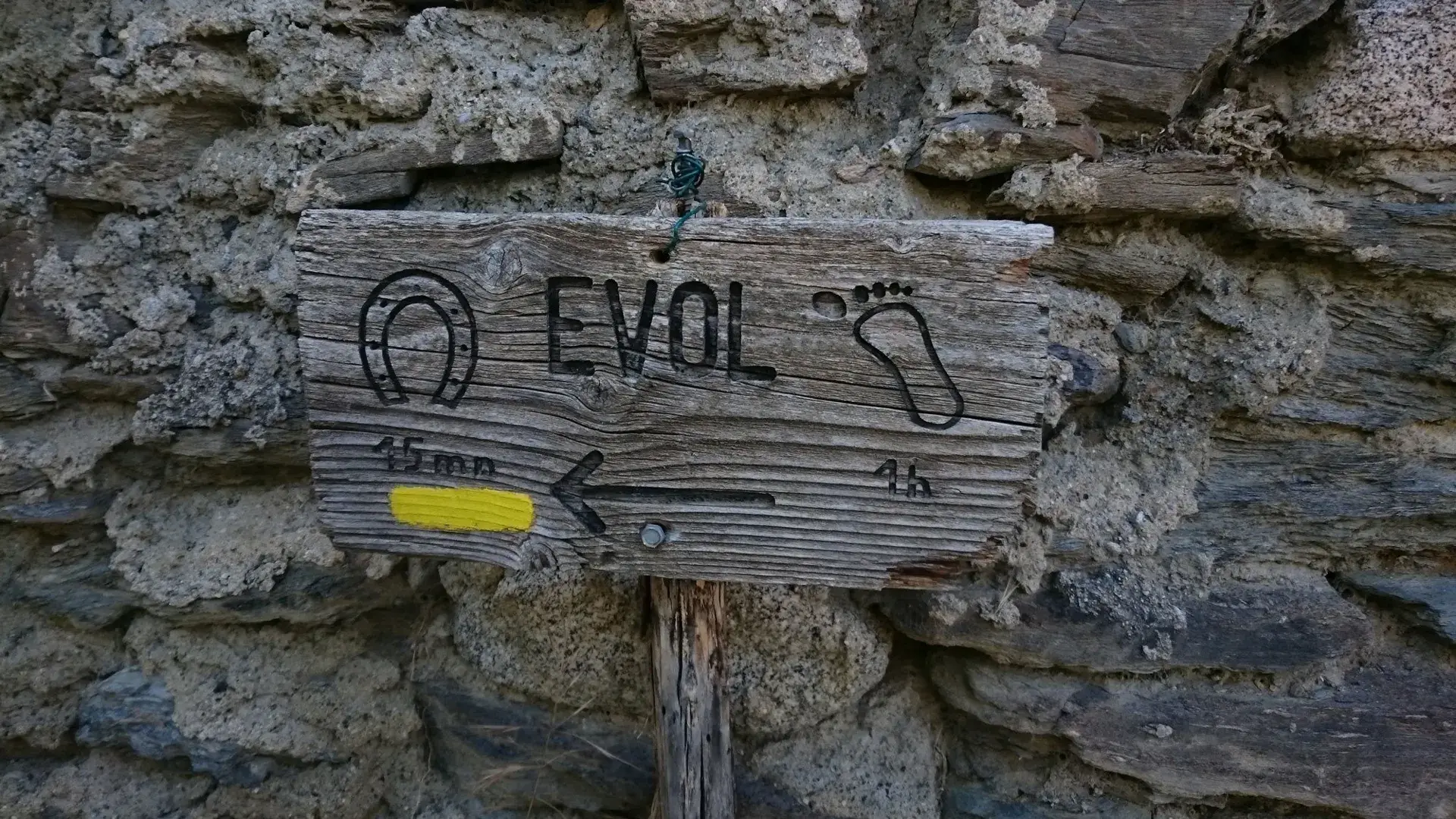Evol chemin de randonnée
