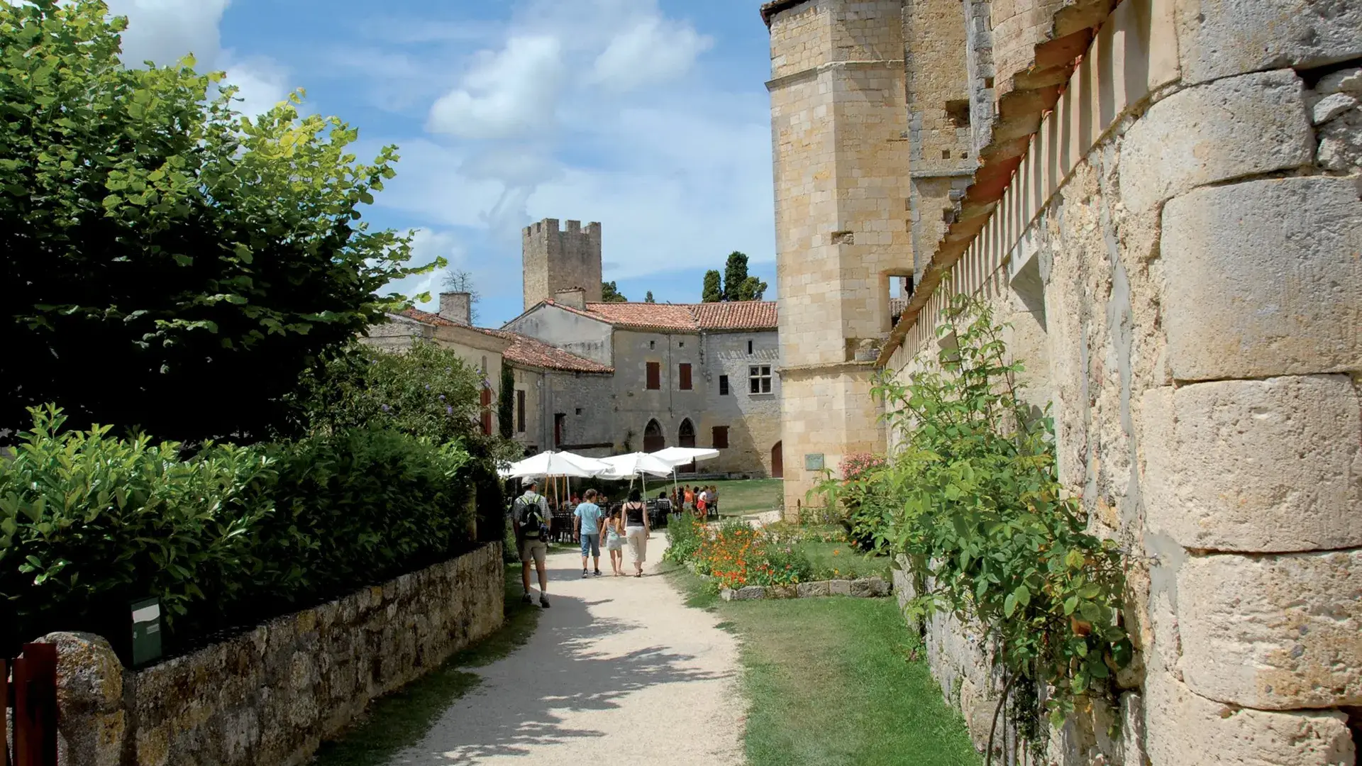 Larressingle ambiance visite