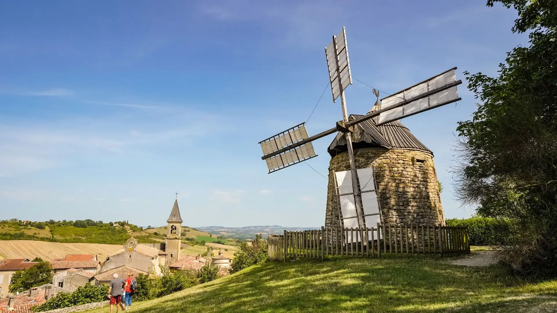 Lautrec, moulin à vent de la Salette
