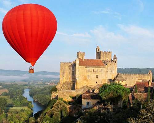 Montgolfières et Châteaux