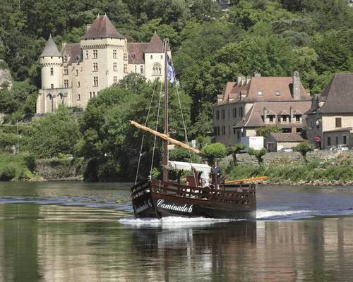 Croisière en gabarre sur la Dordogne