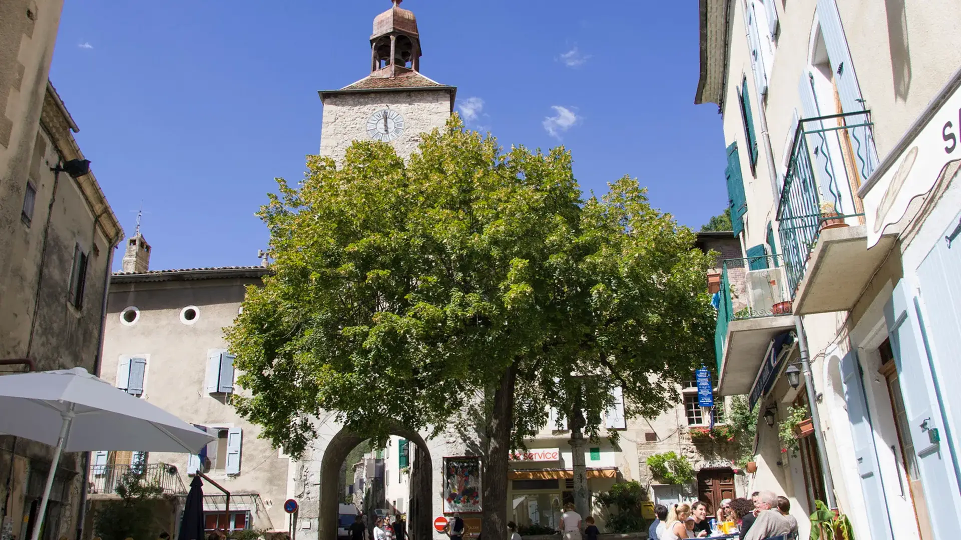 Châtillon-en-Diois, ambiance village