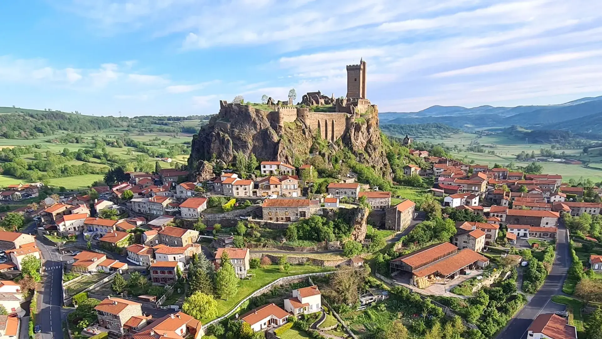 Polignac vue d'ensemble
