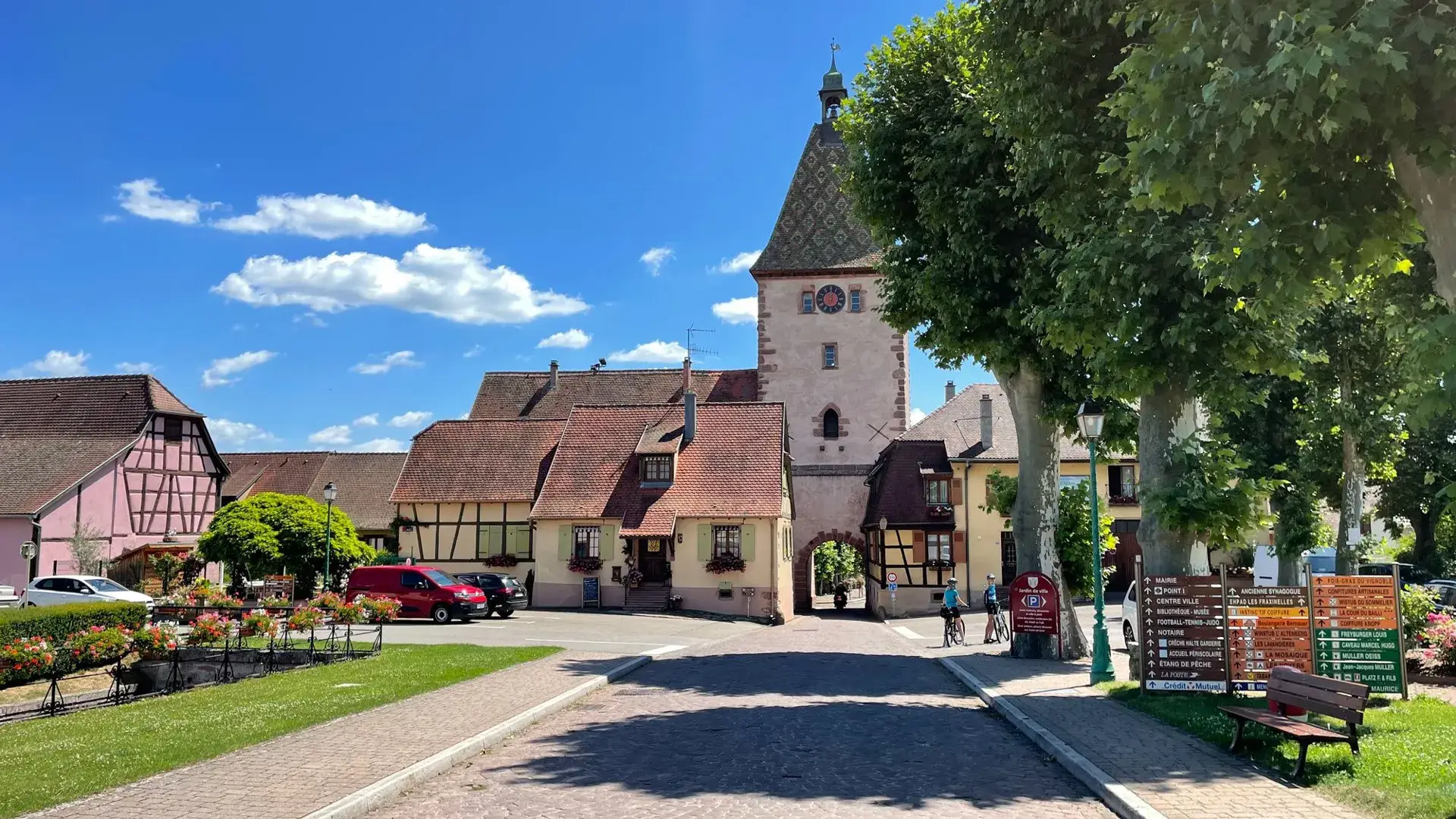 Bergheim entrée village